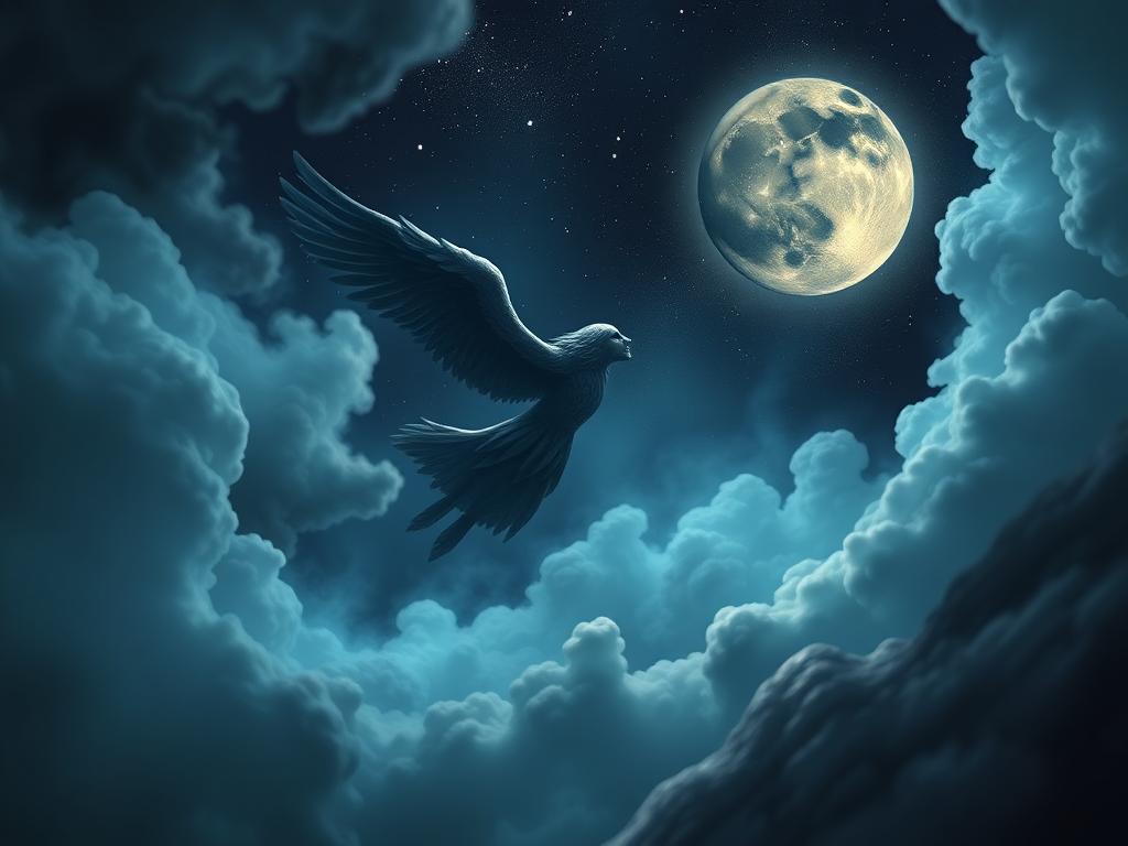 Rüyada ölüm görmek illüstrasyonu